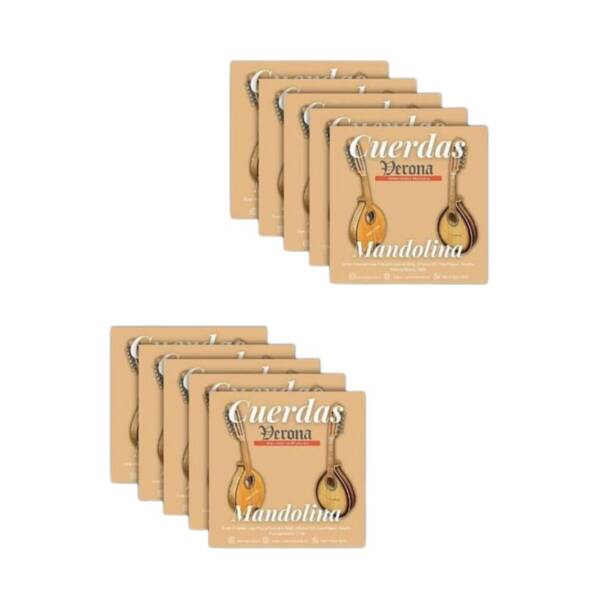 Pack 10 Cuerdas Primeras Sueltas Mandolina