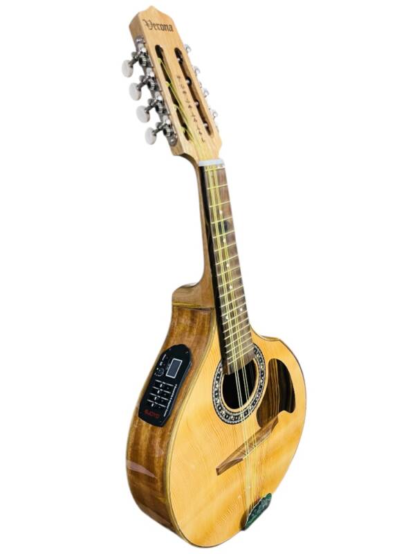 Mandolina 8 Cuerdas Cutway Madera Electroacustica