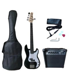 Bajo pack 5 cuerdas con amplificador 15W negro EBS150-BK