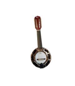 Banjo electroacústico 12 cuerdas con funda Rowell YWBJ-12EL