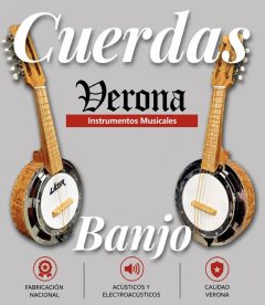 Encordado Verona para Banjo de 12 Cuerdas