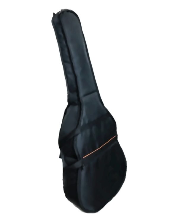 funda-guitarra-negra-lateral_1 Funda Guitarra Clásica Tipo Mochila Acolchada – vista 2
