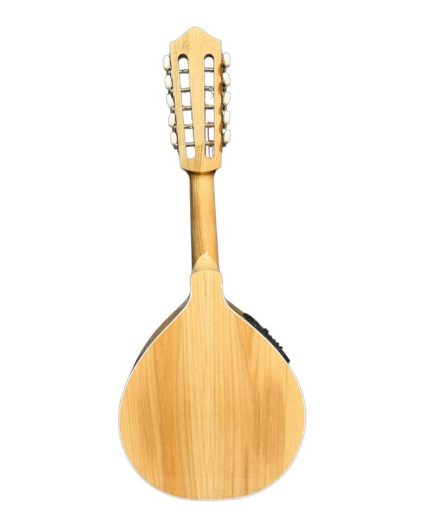 mandolina 10 cuerdas electroacustica trasera Mandolina 10 cuerdas Verona Tradicional Electroacústica – vista 2