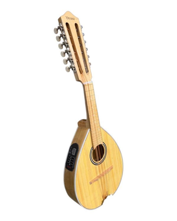 mandolina 12 cuerdas electro Mandolina 12 cuerdas Verona Tradicional Electroacústica