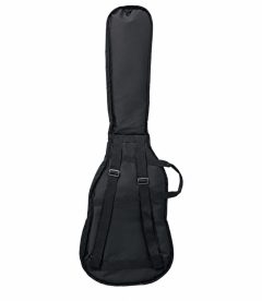 funda-acolchada-bajo-mochila-espalda Funda acolchada para bajo eléctrico, vista trasera con correas tipo mochila