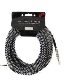 Cable 6 Metros para Conectar Instrumentos Musicales Conexión Plug Tipo L