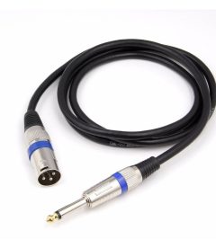 cable-xlr-macho-plug-1000×1048 Cable Para Micrófono XLR Hembra - Plug 6.3mm 6mts – vista 2