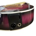 Mandolina 12 cuerdas Verona Electroacústica Sunburst Burdeo – cápsula Joyo con ecualizador y afinador