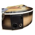 Mandolina 12 cuerdas Verona Electroacústica Sunburst Café – cápsula Joyo con ecualizador y afinador