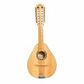 Mandolina 12 cuerdas electroacústica Verona Perita acabado Natural, vista frontal