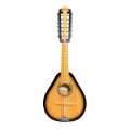 Mandolina 12 cuerdas electroacústica Verona Perita acabado Sunburst, vista frontal