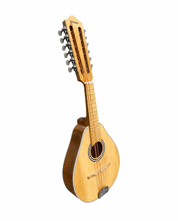 mandolina-12-cuerdas-acustica-verona-perita-lateral Mandolina 12 cuerdas acústica Verona Perita natural, vista lateral
