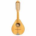 Mandolina 12 cuerdas acústica Verona Perita acabado natural, vista frontal