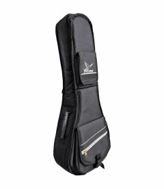 catalogo_231143 Funda para mandolina y banjo negra con gris tipo mochila con correas acolchadas