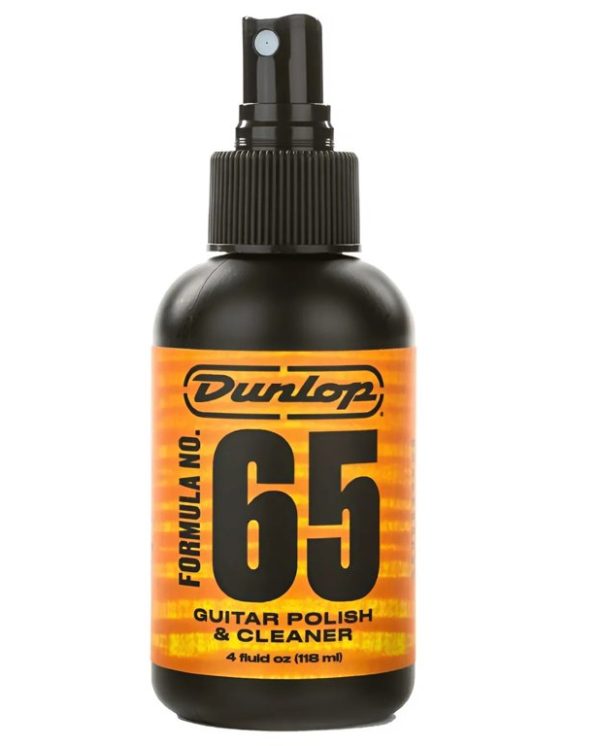 Limpiador para guitarra Dunlop Formula 65 Polish & Cleaner 654, spray de 118 ml