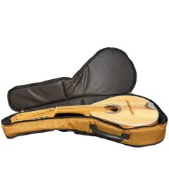 funda mandolina4 Funda para mandolina amarilla tipo mochila, correas acolchadas