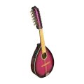 Mandolina 12 cuerdas Verona Electroacústica Sunburst Burdeo – frente