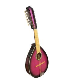 Mandolina 12 cuerdas Verona Electroacústica Sunburst Burdeo – frente